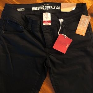 Mossimo supply Co - black skinny jeans - size 3
